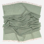 Sage Green Italian Cashmere Scarf