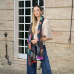 Magenta Designer Soft Wool Scarf