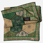 Emerald Green Italian Silk Pocket Square