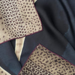 Silk Art Scarf Rich Neutrals