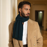Green Cashmere Neck Warmer