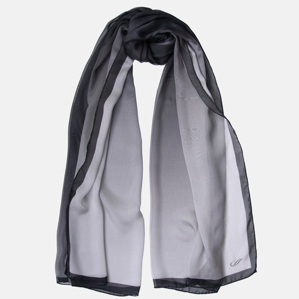 Beautiful Large Scarf Ombre store White/Grey/Black/Red