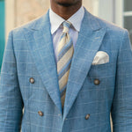 Luxury handmade Italian woven silk tie