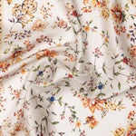 Women's Silk Bandana Gold Floral