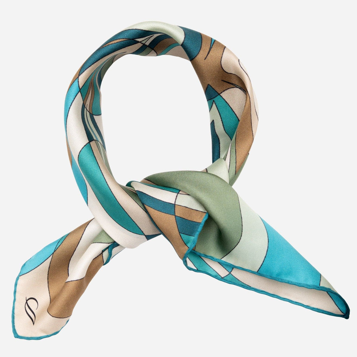 Women's Sea Colors Italian Silk Bandana