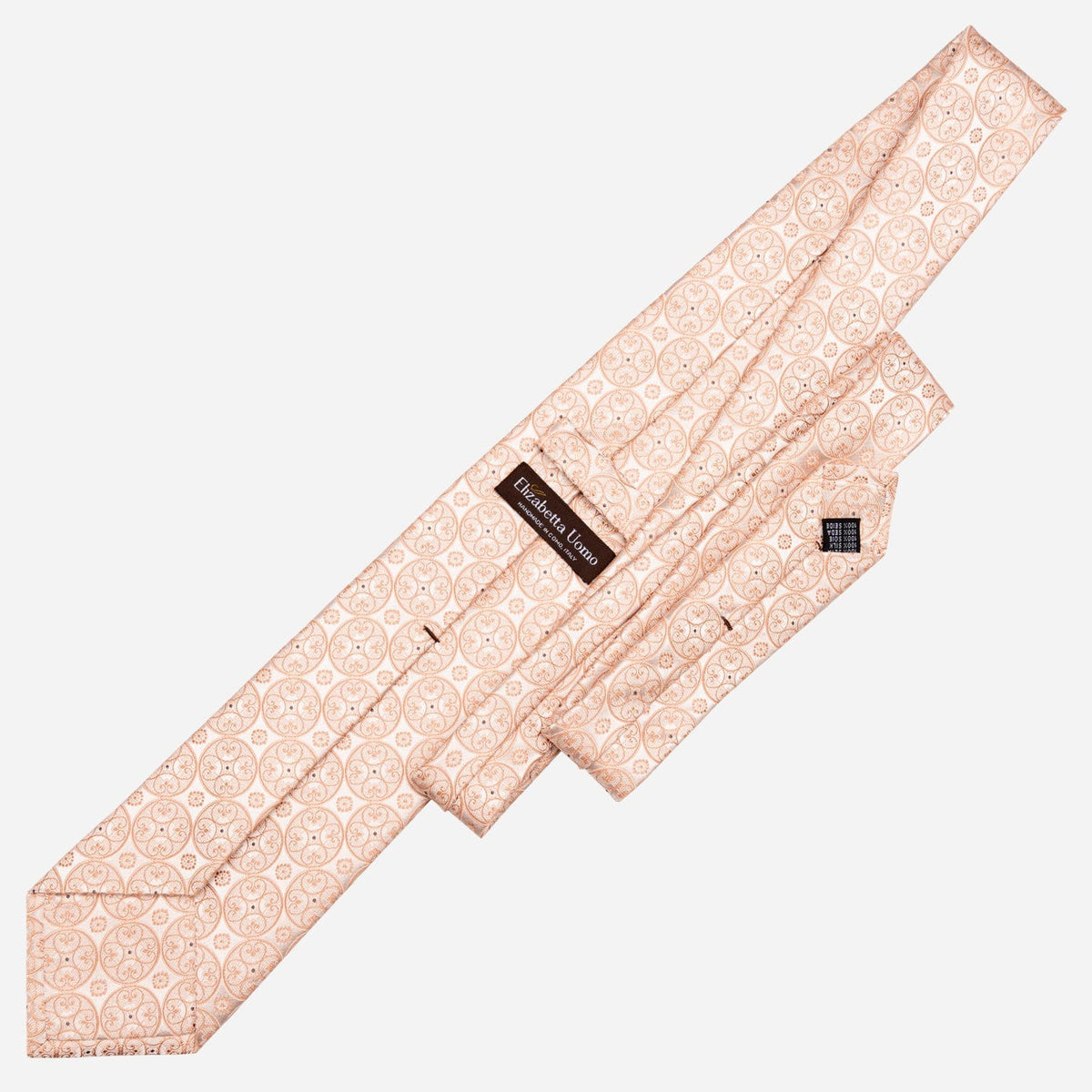 Vintage Designer Men's Silk Tie - Blush