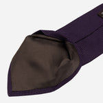 Purple Grenadine Garza Fina Tie - Made in Italy
