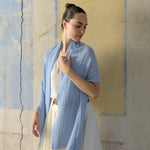 Sky Blue Pure Italian Cashmere Scarf