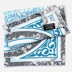 Light Blue Silk Italian Pocket Square
