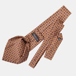 Amber Yellow Italian Madder Silk Tie