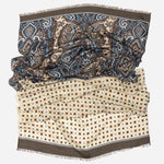 Italian Ivory Unisex Modal Twill Scarf