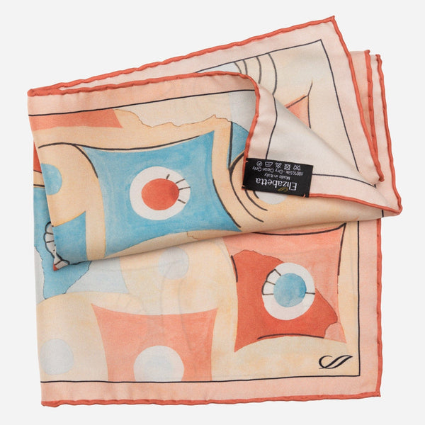 Silk Pocket Square Mandi Bunga - Purple Reign