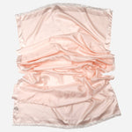 Pink Double Sided Silk Evening Shawl