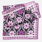 Purple Large Silk Italian Pocket Square