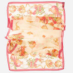 Women's Rose Pink Italian Long Silk Scarf