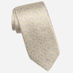 Champagne Italian Designer Silk Tie