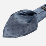 Men's Designer Italian Silk Tie Sky Blue