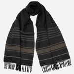 Grey Italian Wool Cashmere Scarf
