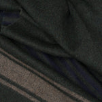 Green Italian Wool Cashmere Scarf