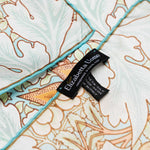 Aqua Silk Italian Suit Pocket Square