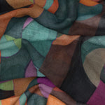 Magenta Designer Soft Wool Scarf