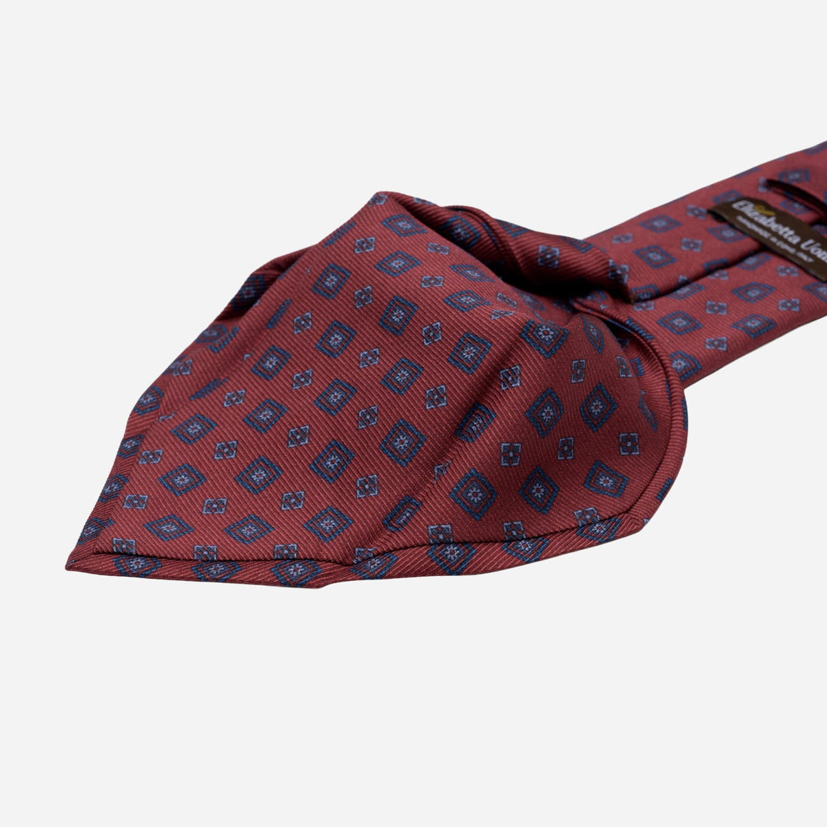Red Madder Silk Designer Italian Tie