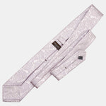Italian Lavender Silk Paisley Formal Tie
