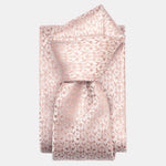 Italian Designer Dusty Rose Silk Necktie