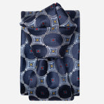 Blue Italian Handmade Silk Tie
