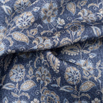 Double Sided Silk Pocket Square Blue