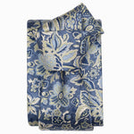 Handmade Italian Silk Tie Blue Floral