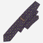 Burgundy Handmade Italian Silk and Wool Tie