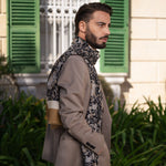 Pavese - Wool Scarf - Tan