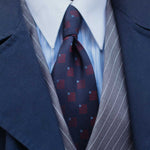 Navy Handmade Italian Silk Tie