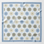 Luxury handmade Italian silk pocket square hand rolled