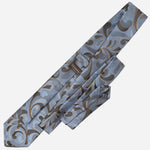 Blue Paisley Handmade Italian Silk Tie