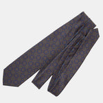 Navy & Green Italian Silk Tie