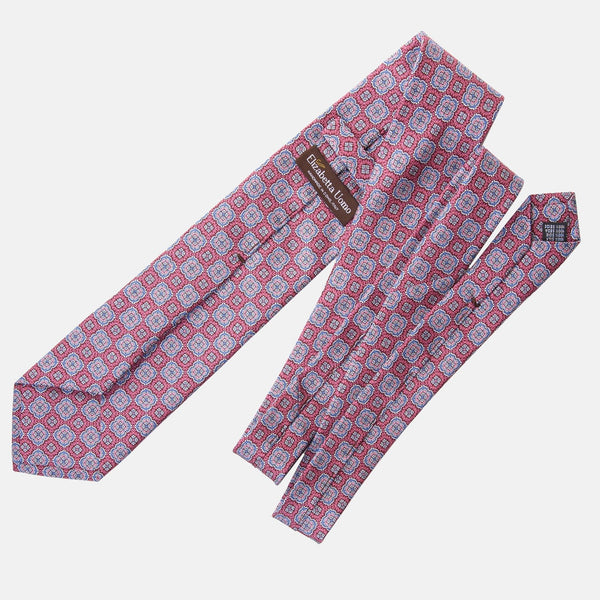 Brick Red Twill Italian Silk Tie main image 0