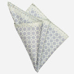 Double Sided Mint Green Silk Pocket Square