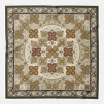 Olive Green Modal Cashmere Square Scarf