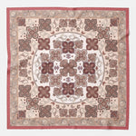 Pink Modal Cashmere Square Scarf