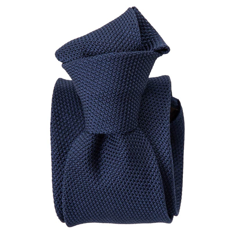 best navy blue grenadine tie for men