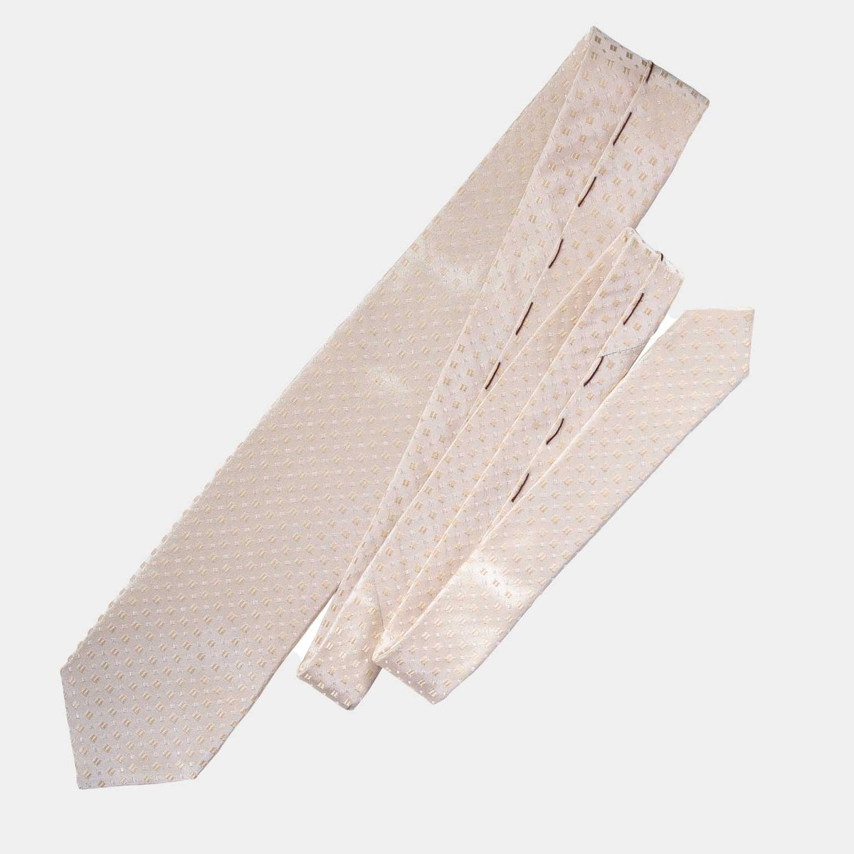 Italian designer formal silk tie