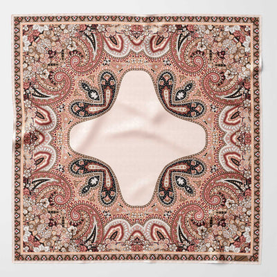 Luxury handmade Italian silk pocket square hand rolled