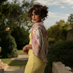 luxury designer handmade Italian silk scarf