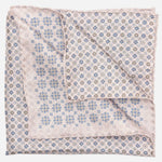 Double Sided Pink Silk Pocket Square