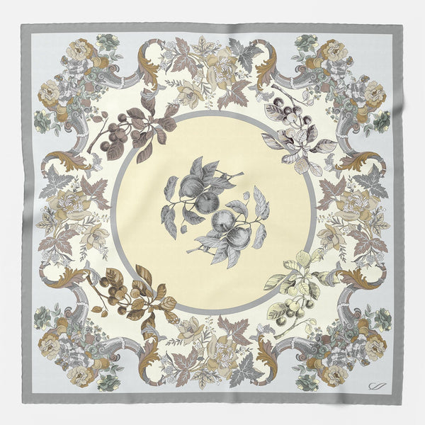 Powder Blue Modal Cashmere Square Scarf