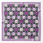Luxury handmade Italian silk pocket square hand rolled