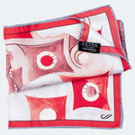 Red Luxury Silk Italian Pocket Square