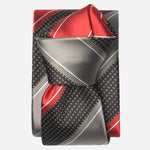 Ferrari – Seidenjacquard-Krawatte – Rot